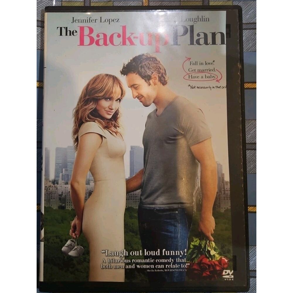 The Back-Up Plan (DVD, 2010) Tested slim case cropped artwork.